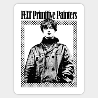 Primitive Painters ••••••••••• 80s Aesthetic Design Sticker